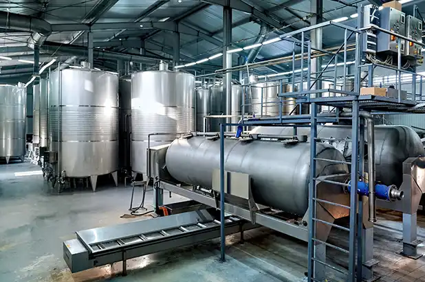 stainless steel horizontal tank