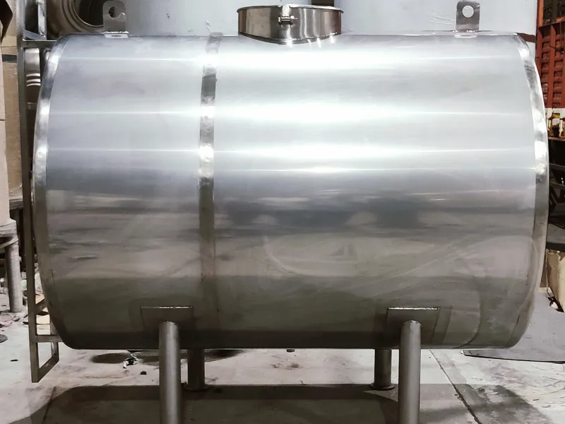 Stainless Steel Horizontal Tank Manufacturer in India