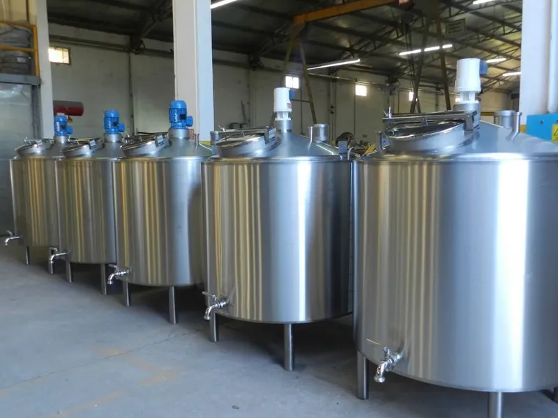 Ice Cream Tanks Exporter